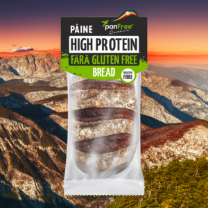 Pâine HIGH PROTEIN fără gluten de la Pann Free