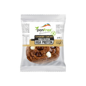 PanFree Cookies cacao high protein fara gluten